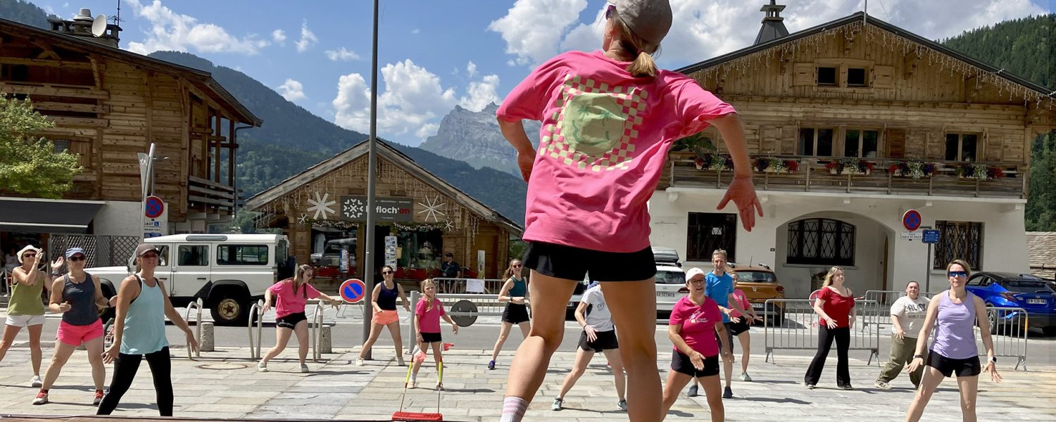 Initiation Zumba en plein air Les Houches