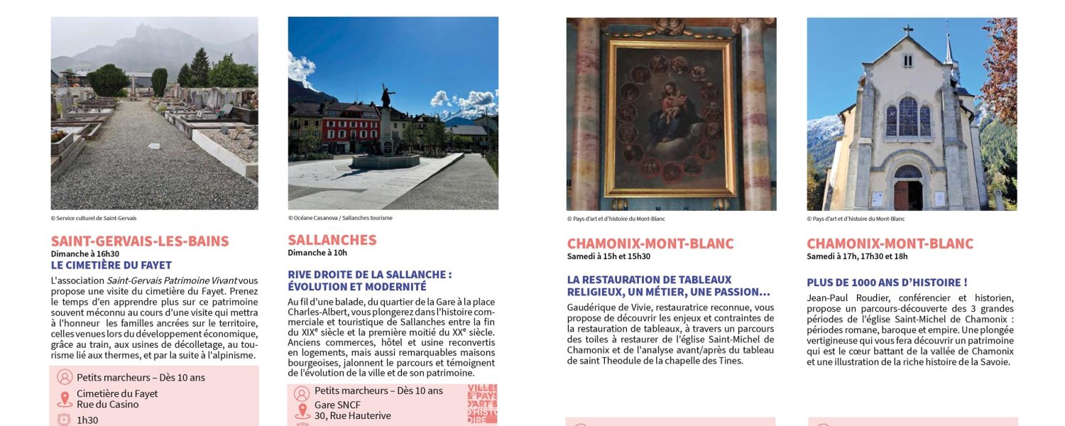 JEP 2026 Eglise Saint Michel de Chamonix : plus de 1000 ans d&rsquo;histoire !