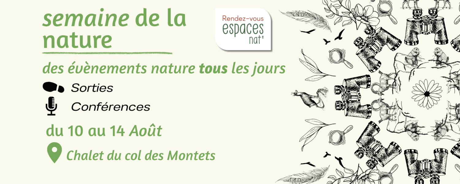 Semaine de la nature 2026 Sorties et conférences Vallorcine