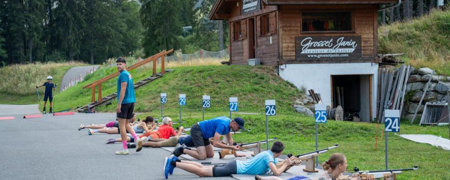 Biathlon d'été Les Contamines Montjoie