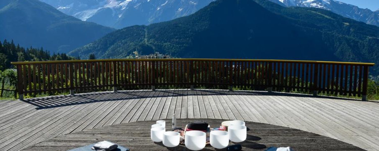 Bols de cristal séance collective