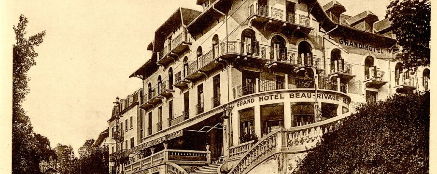 Hotel Beau Rivage, collection carte posatle JP GAY, maison forte de Hautetour