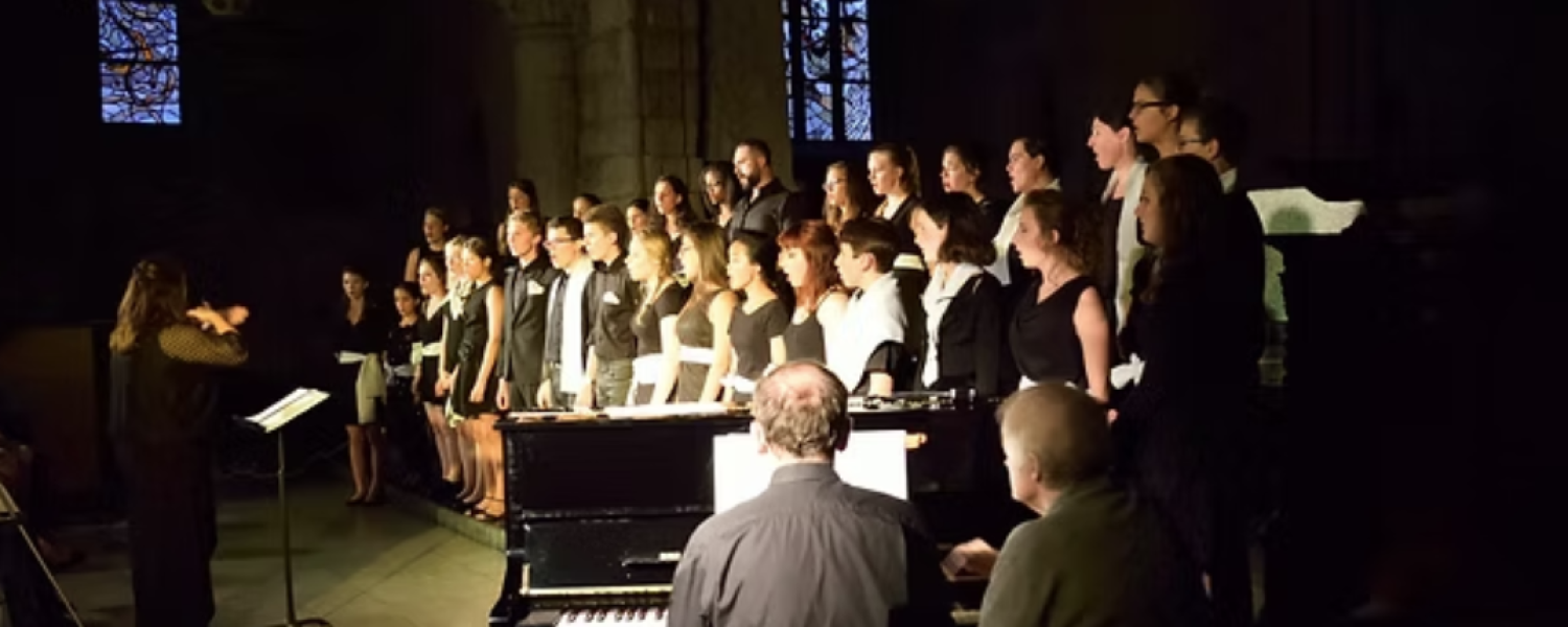 Concert des jeunes du Camp Chantant de l'association "Montagne et Joie" Cordon