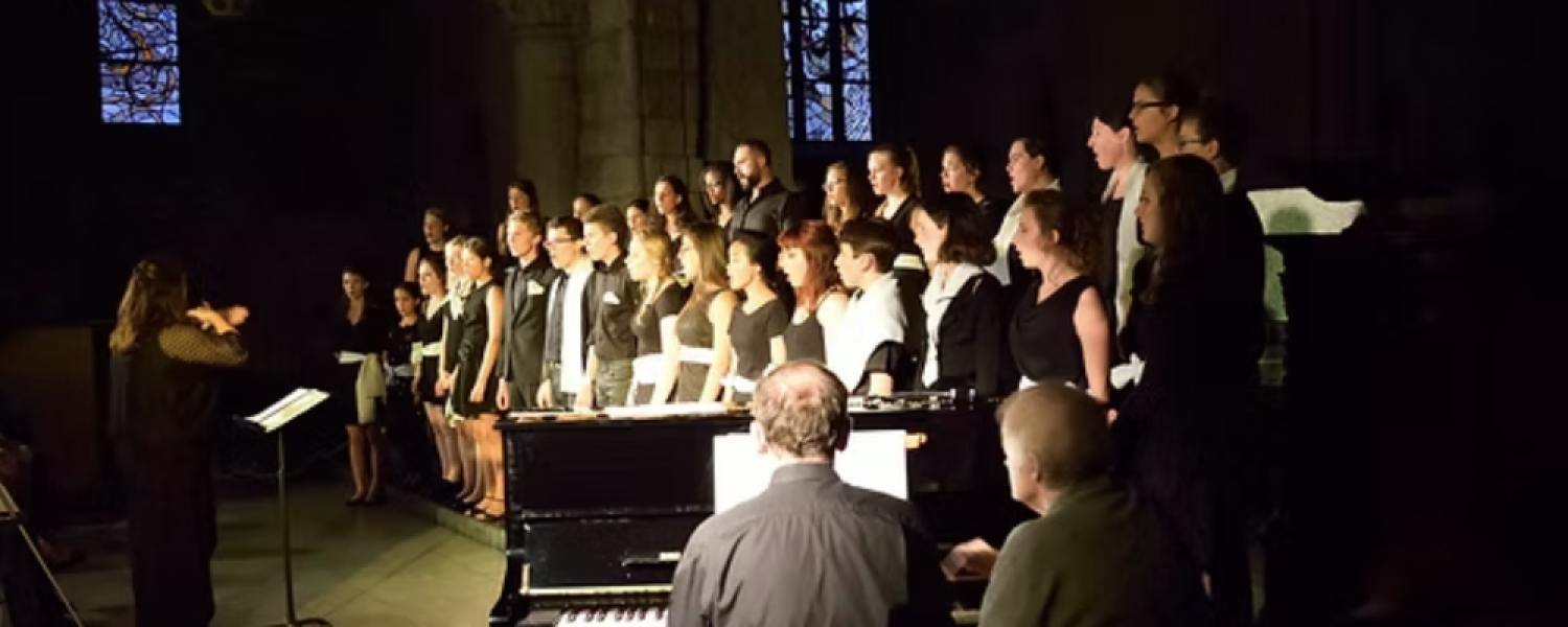 Concert des jeunes du Camp Chantant de l'association "Montagne et Joie" Cordon
