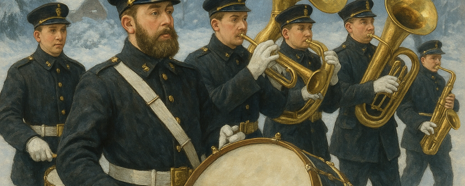 Représentation de la Batterie Fanfare Combloux