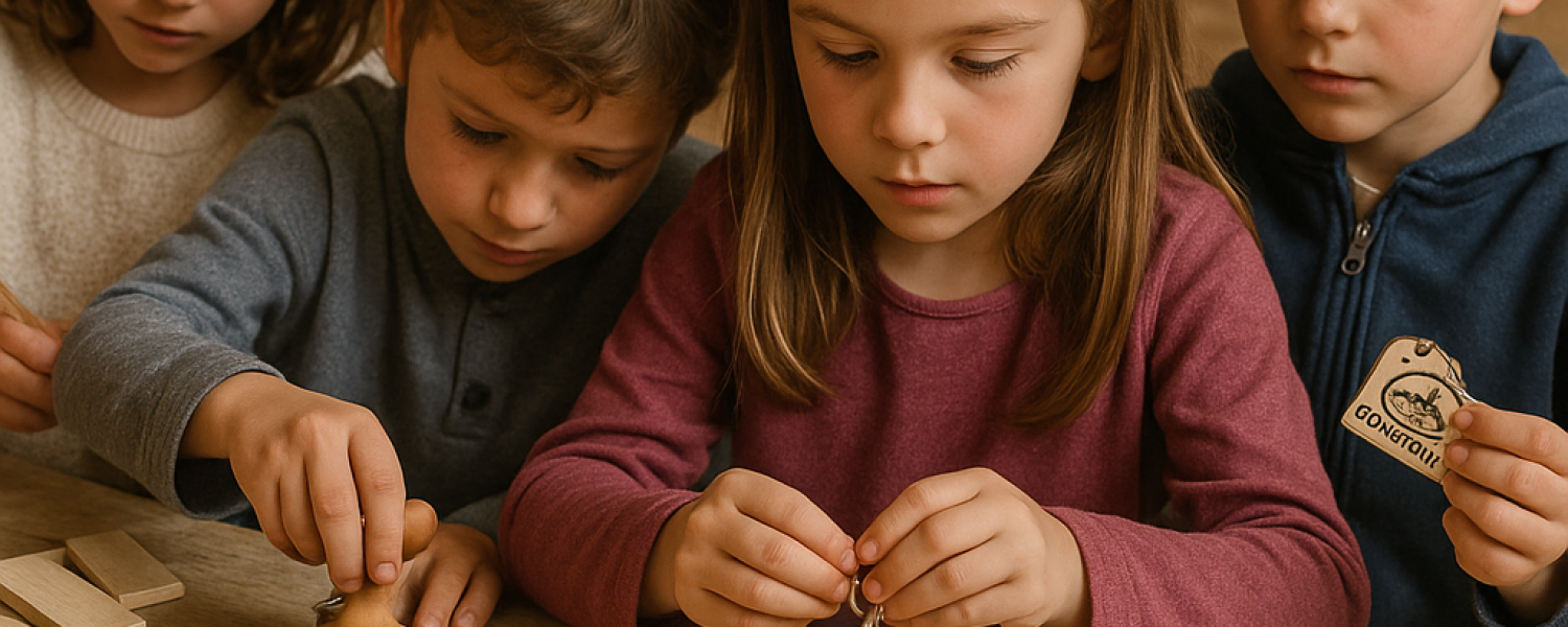 Atelier création d'objets en bois Combloux