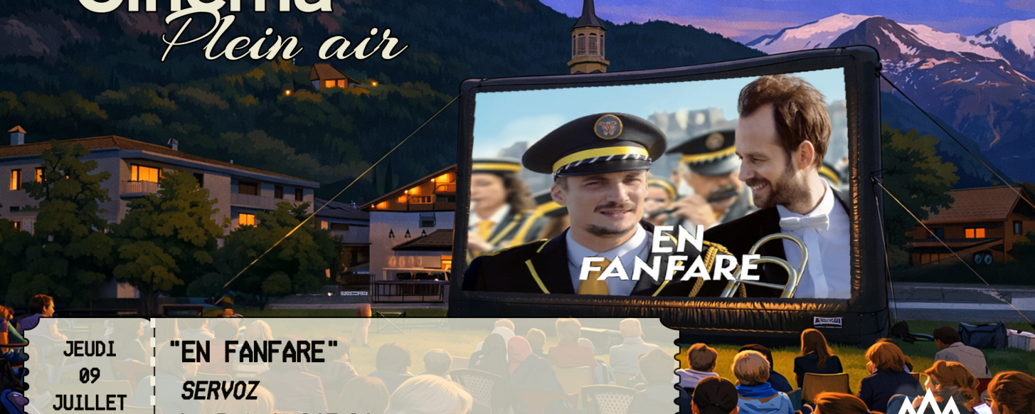 Ciné plein air « En fanfare » Argentière