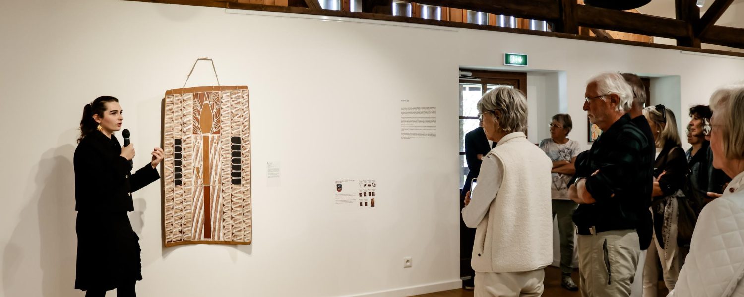 Visite commentée de l'exposition Madayin Violette Thibaudin Saint Gervais les Bains