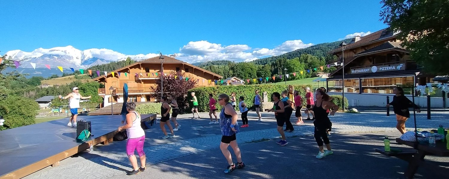 Initiation zumba en extérieur Cordon