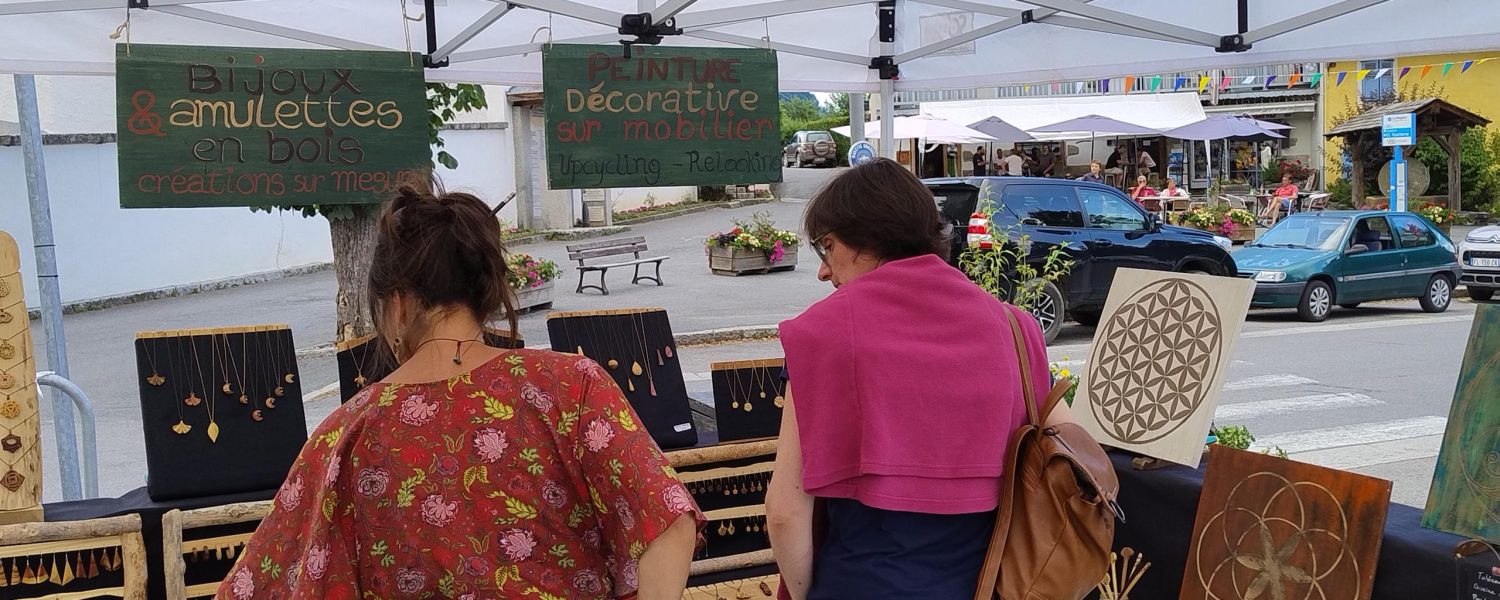 Marché de créateurs Fête de la Miou Cordon