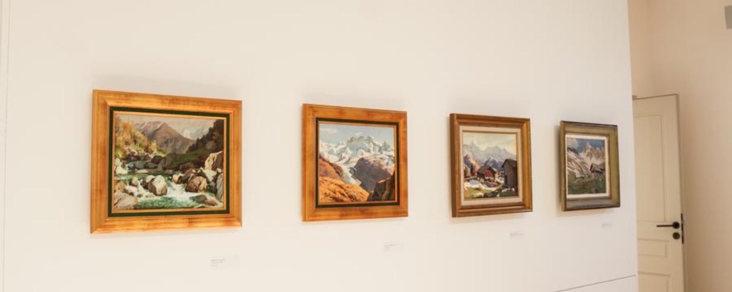 Exposition Ange Abrate, peintre des sommets Saint Gervais les Bains