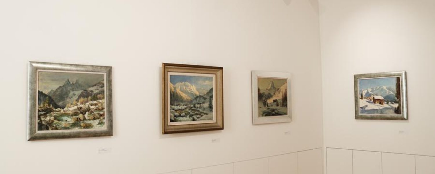 Exposition Ange Abrate, peintre des sommets Saint Gervais les Bains