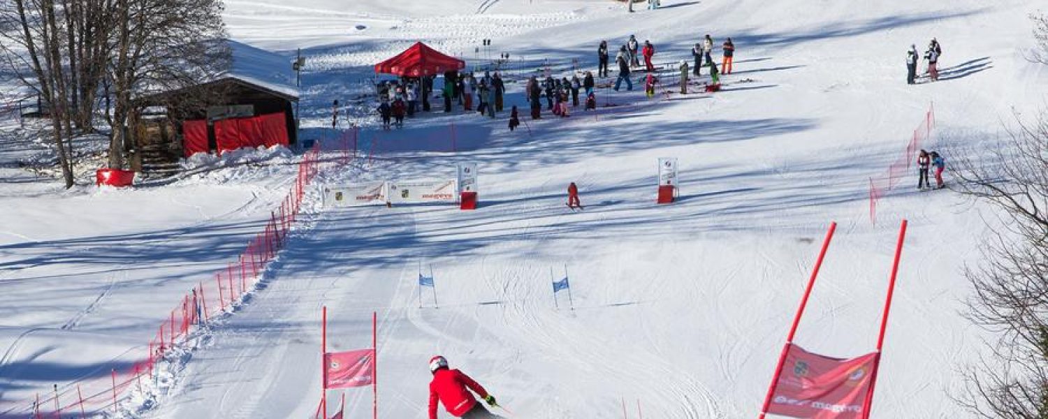 Course de Ski du Jumping Megève