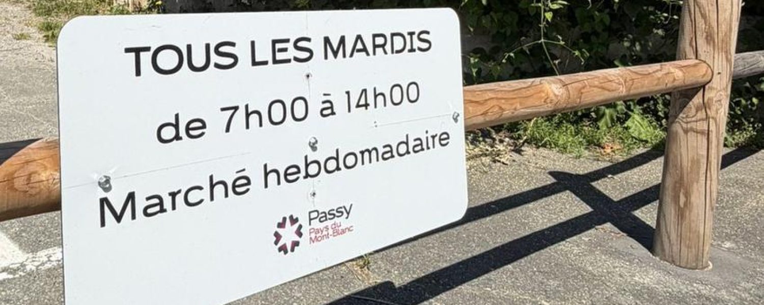 Marché de Chedde à Passy Passy