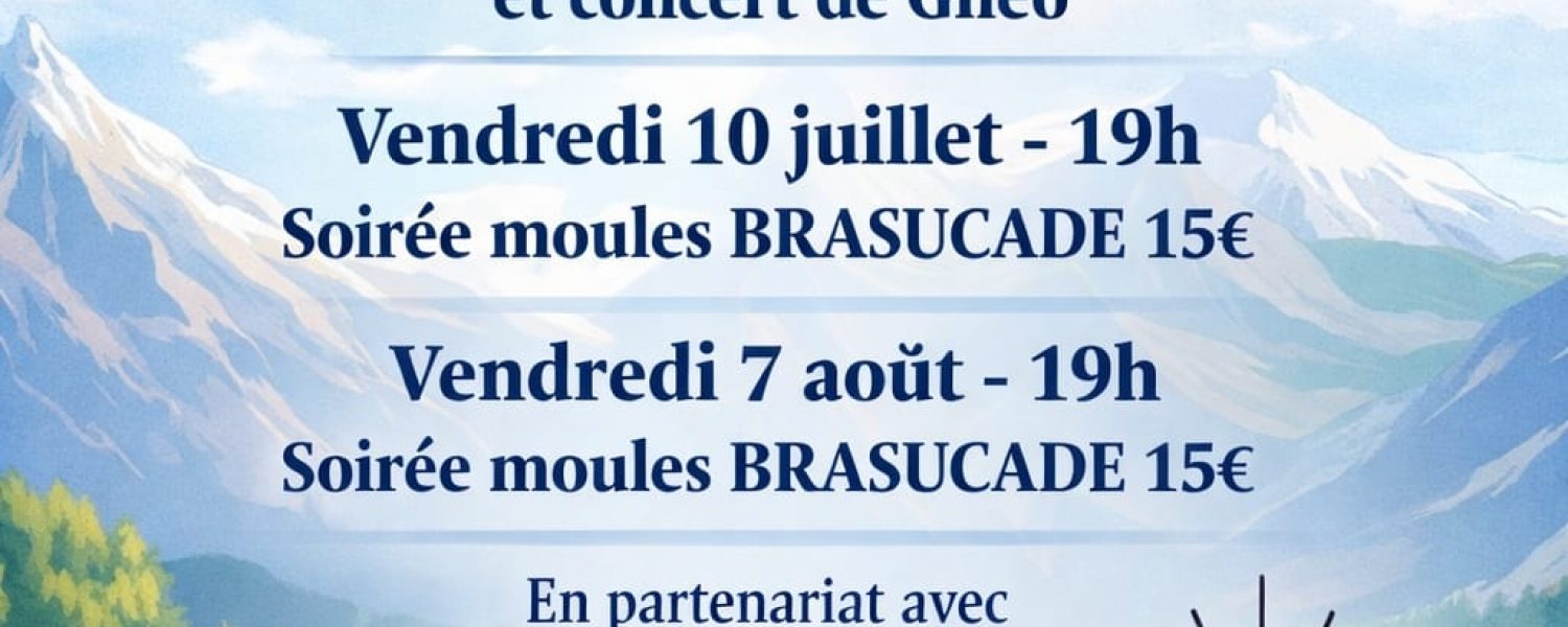 Soirée moules brasucade Passy