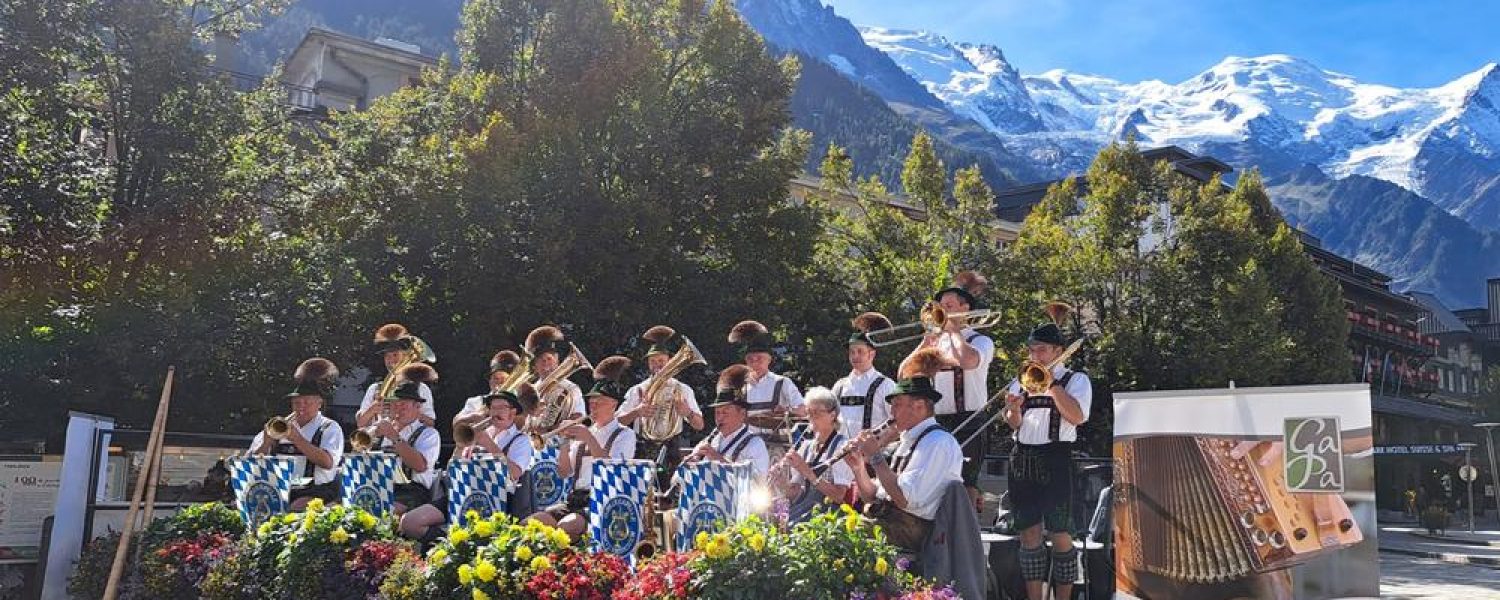 Musikkapelle Partenkirchen Chamonix Mont Blanc