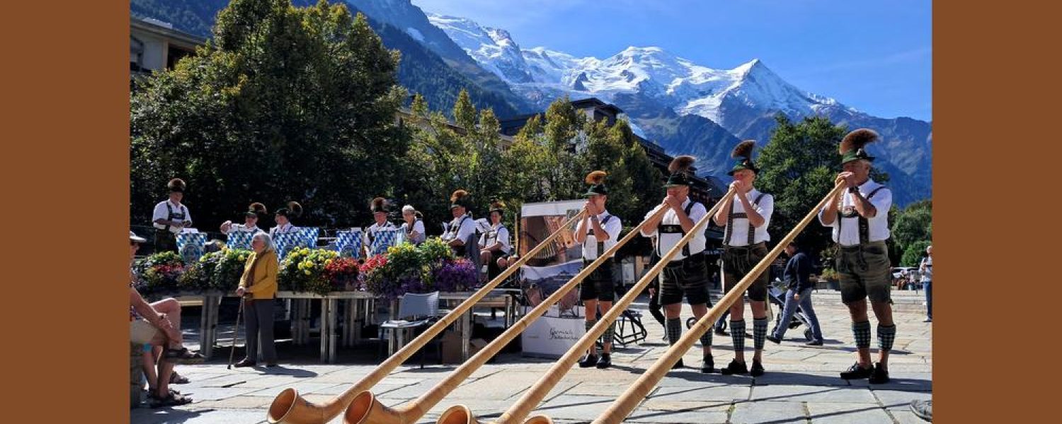 Musikkapelle Partenkirchen Chamonix Mont Blanc