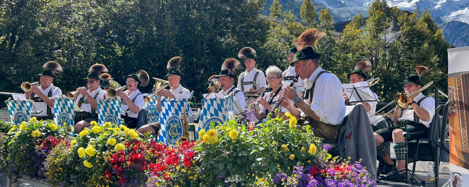 Musikkapelle Partenkirchen Chamonix Mont Blanc