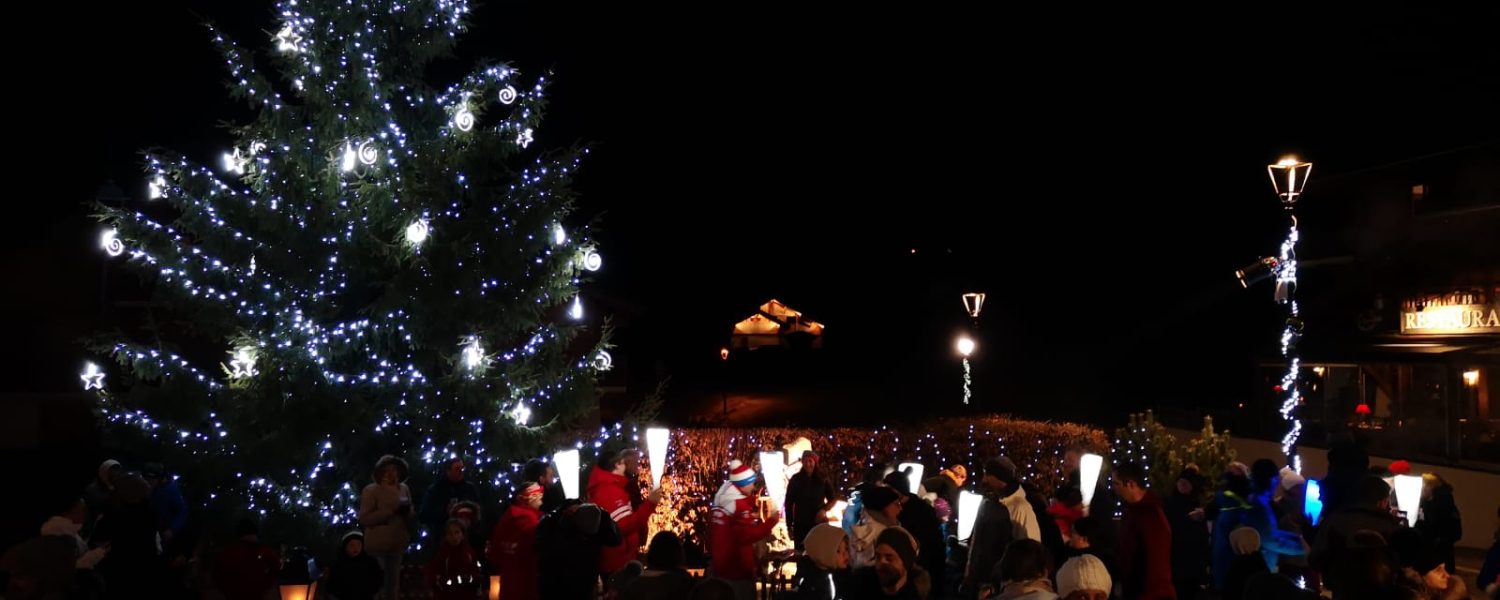 Soirée illumination du sapin de Cordon Cordon
