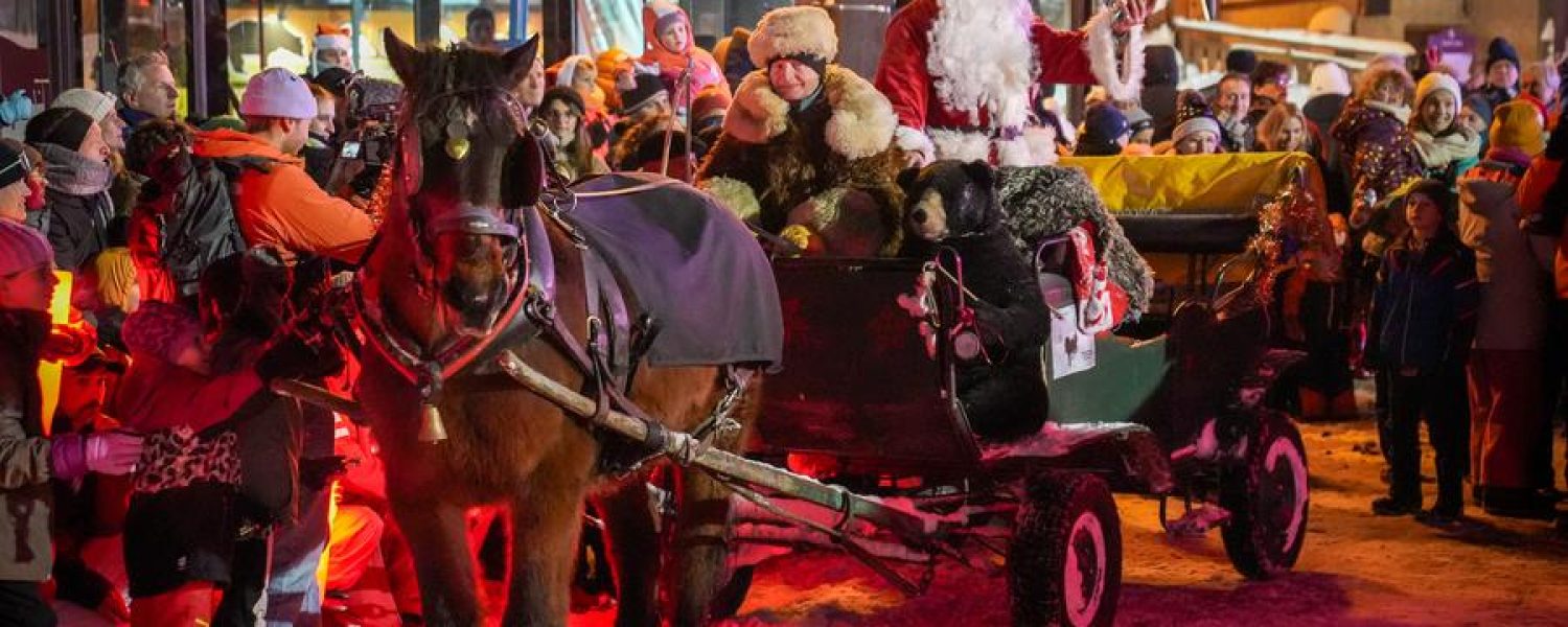 Parade de Noël Les Contamines Montjoie