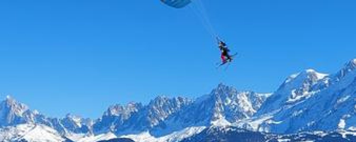 Baptême parapente à ski Cordon