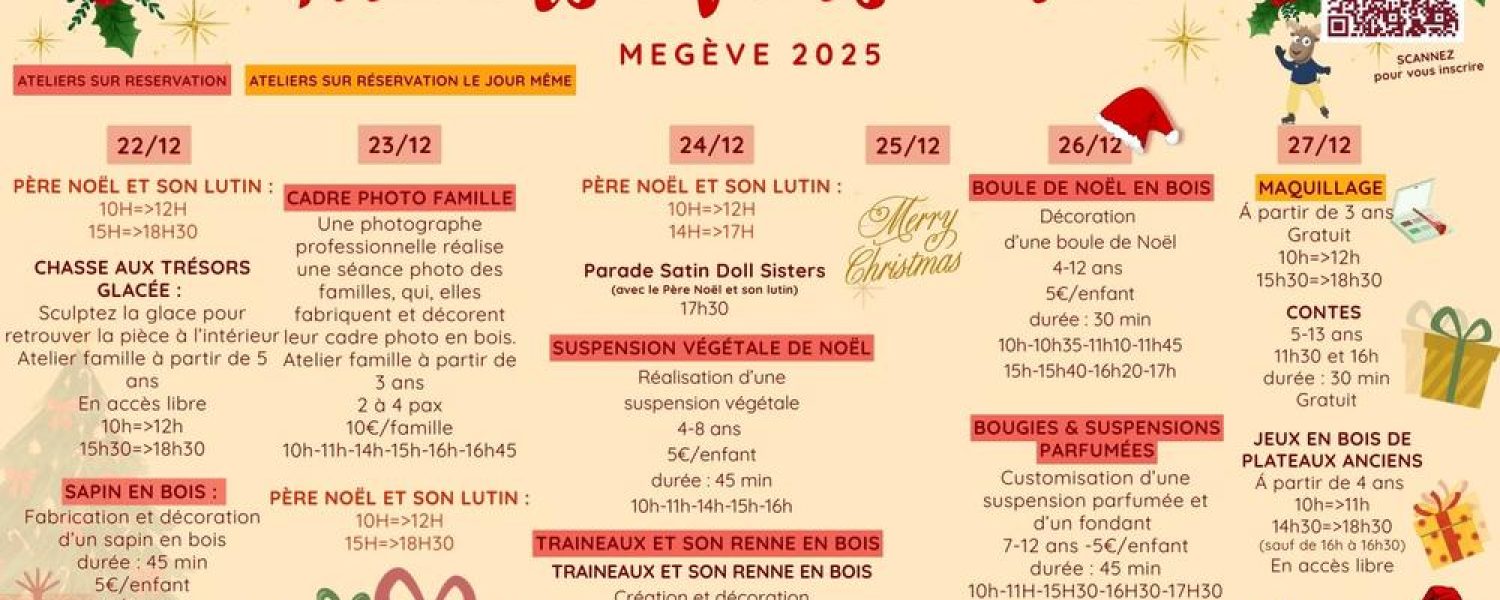 Le Village de Noël Megève