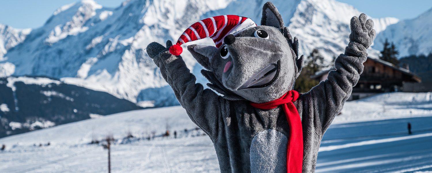 Pot de bienvenue sur le front de neige Combloux