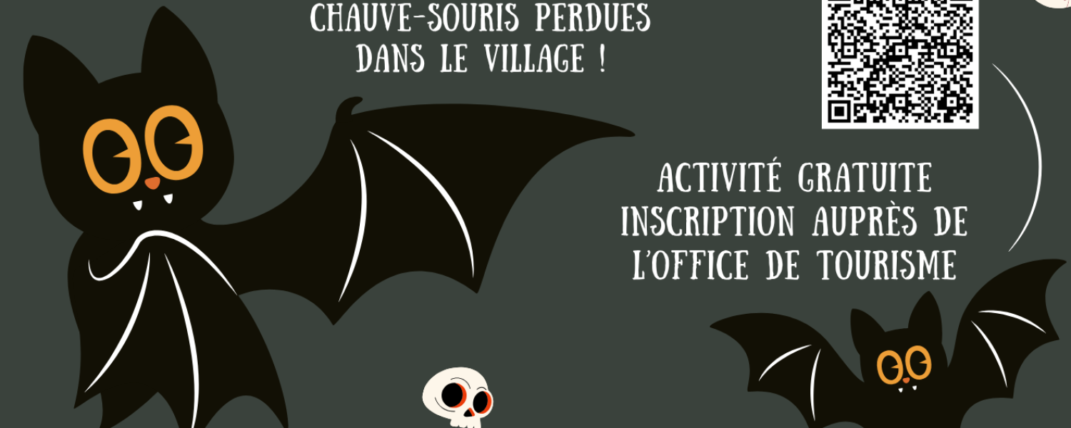 Chasse aux Chauve Souris pour Halloween ! Cordon