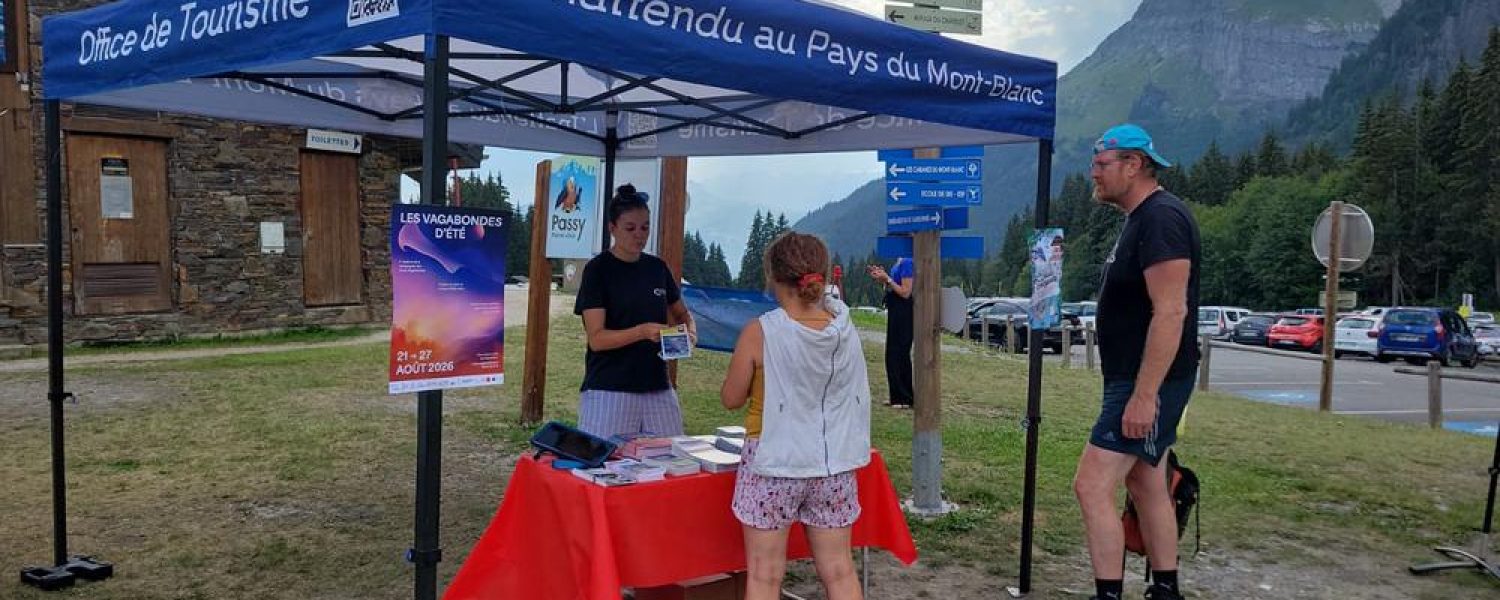 Pot d'accueil à Plaine Joux Passy