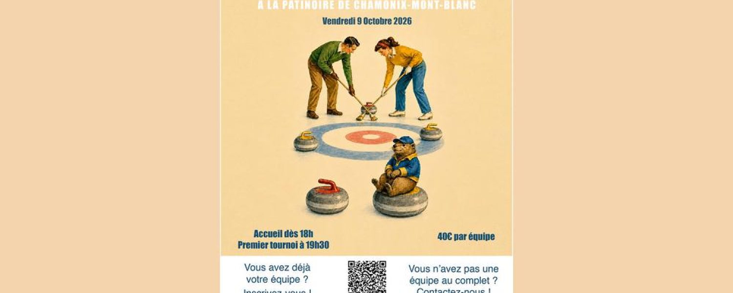 Tournoi d'initiation de curling Chamonix Mont Blanc