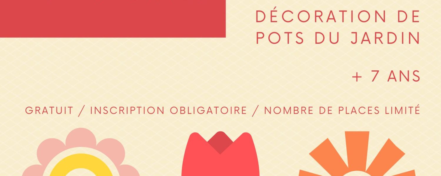 Ateliers créatifs décoration de pots de jardin Servoz