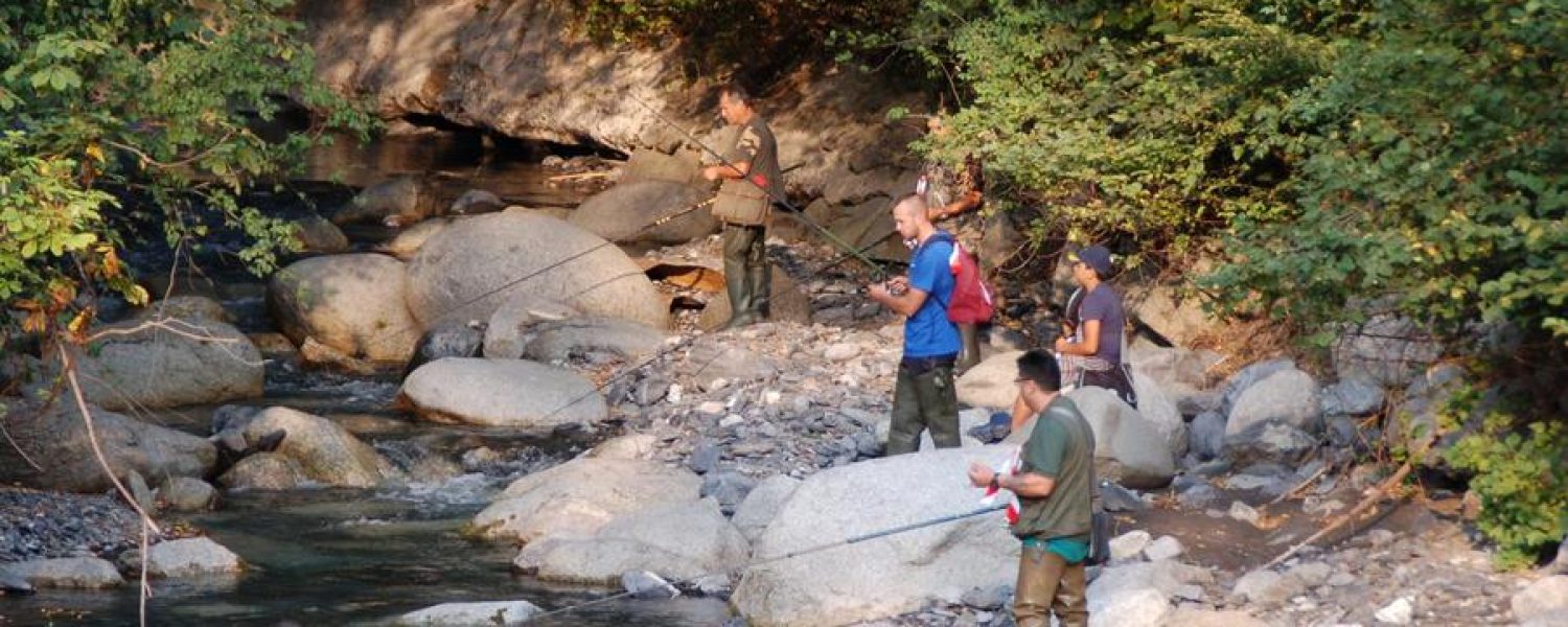 concours de pêche dans la Sallanche