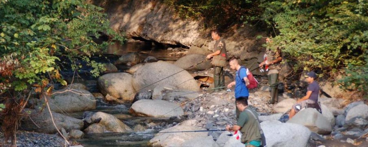 concours de pêche dans la Sallanches