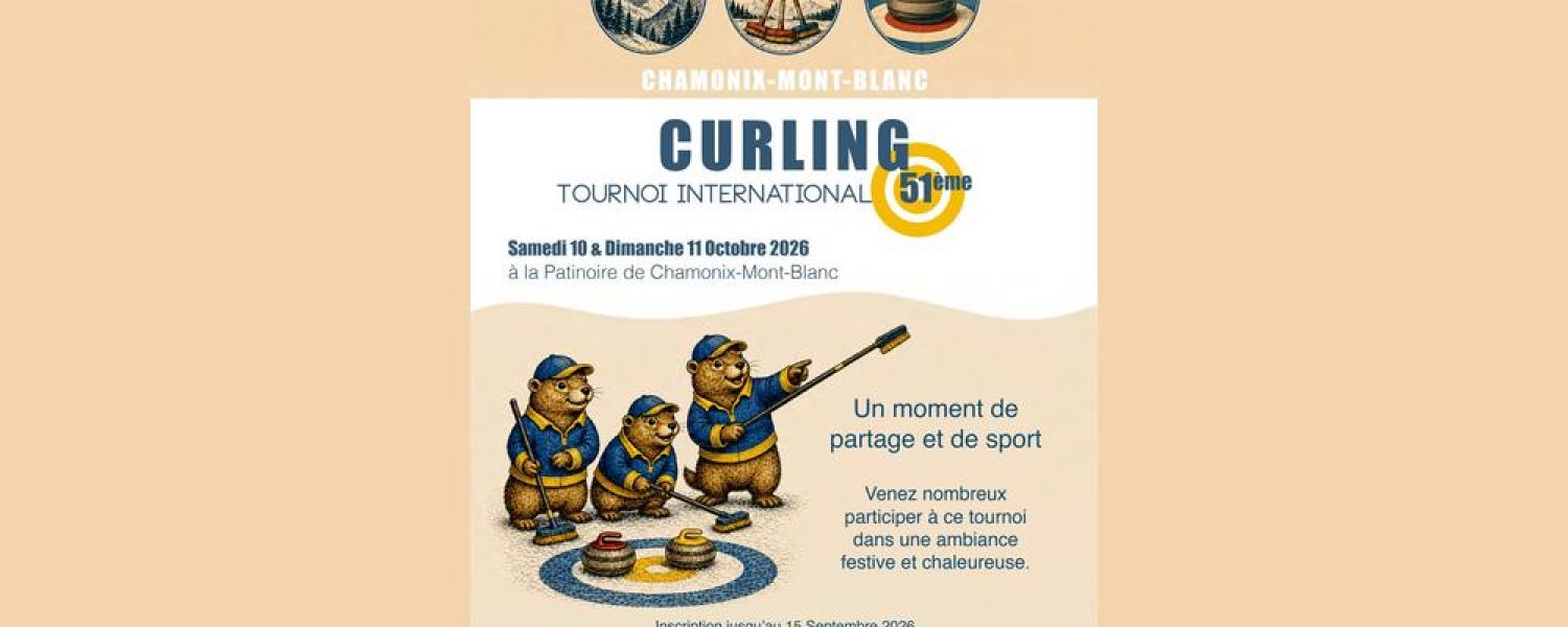 Tournoi international de curling Chamonix Mont Blanc