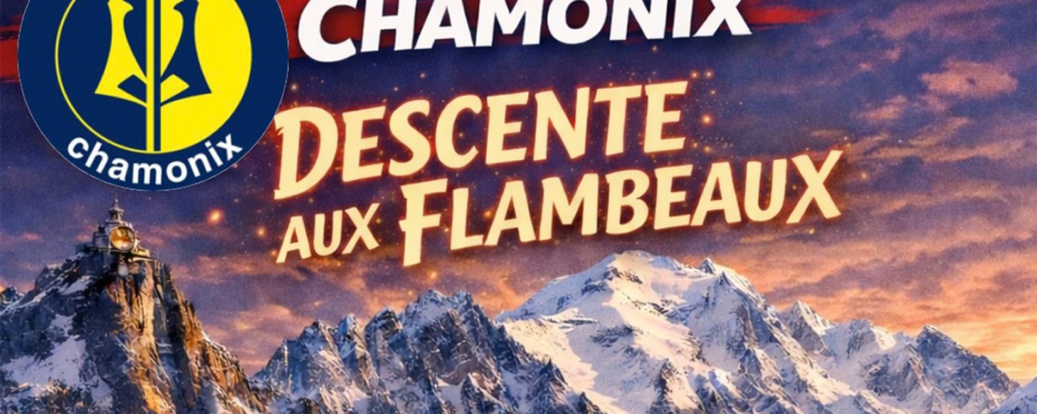 Descente aux flambeaux Chamonix Mont Blanc